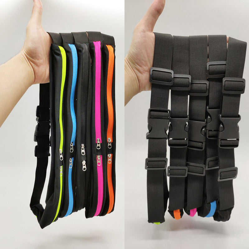 Double Pocket Sports Waist Bag