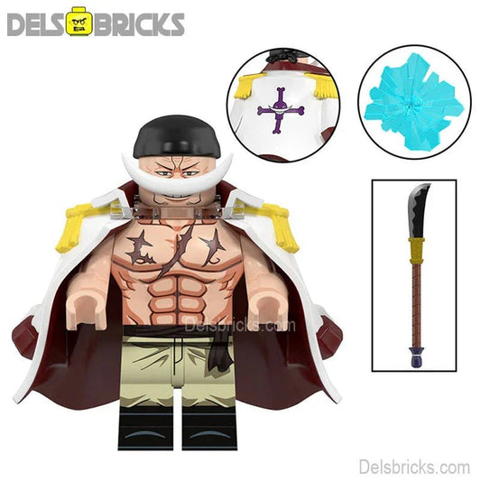 Edward Newgate ONE PIECE Anime Lego Minifigures custom toys 3