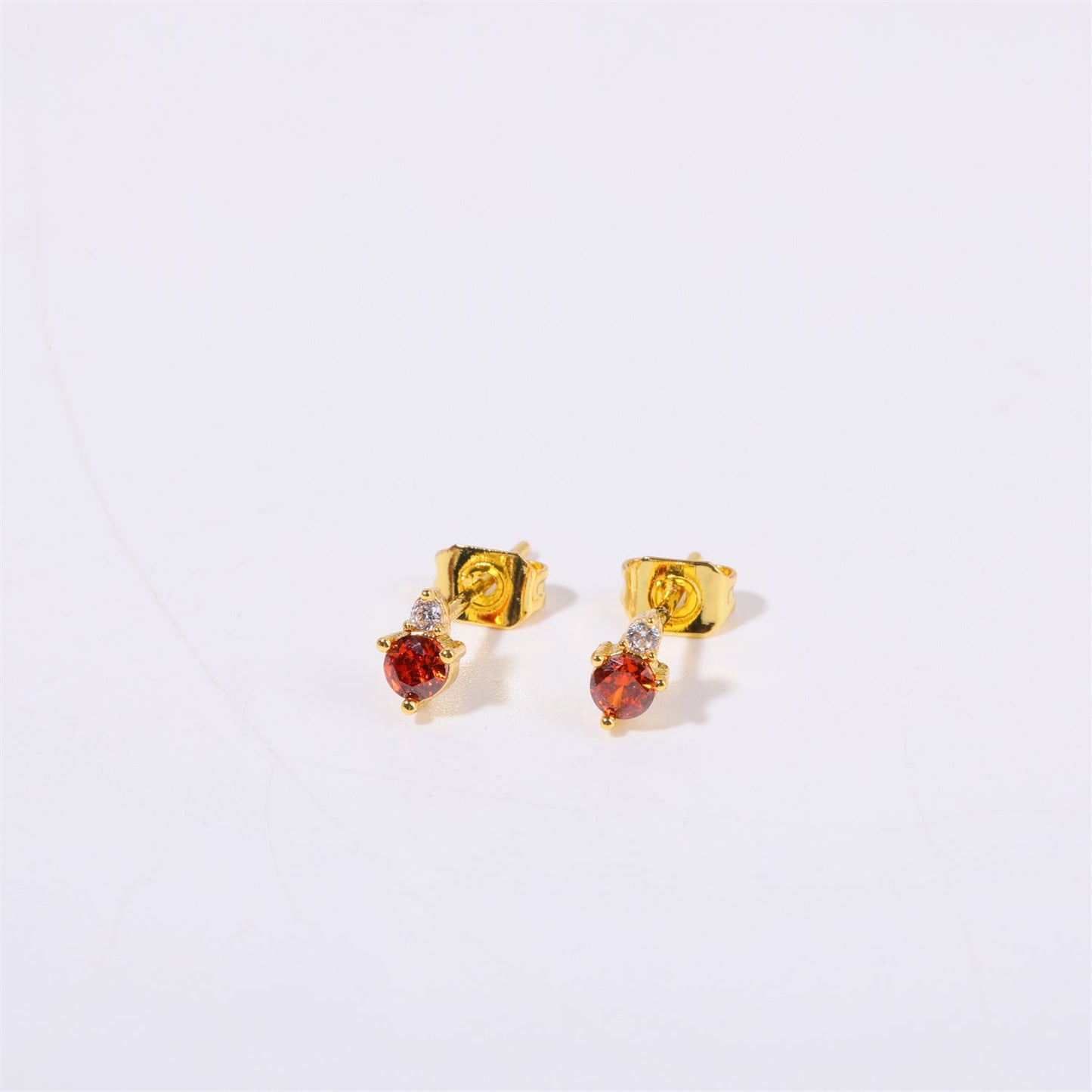 December Birthstone Zircon Earrings