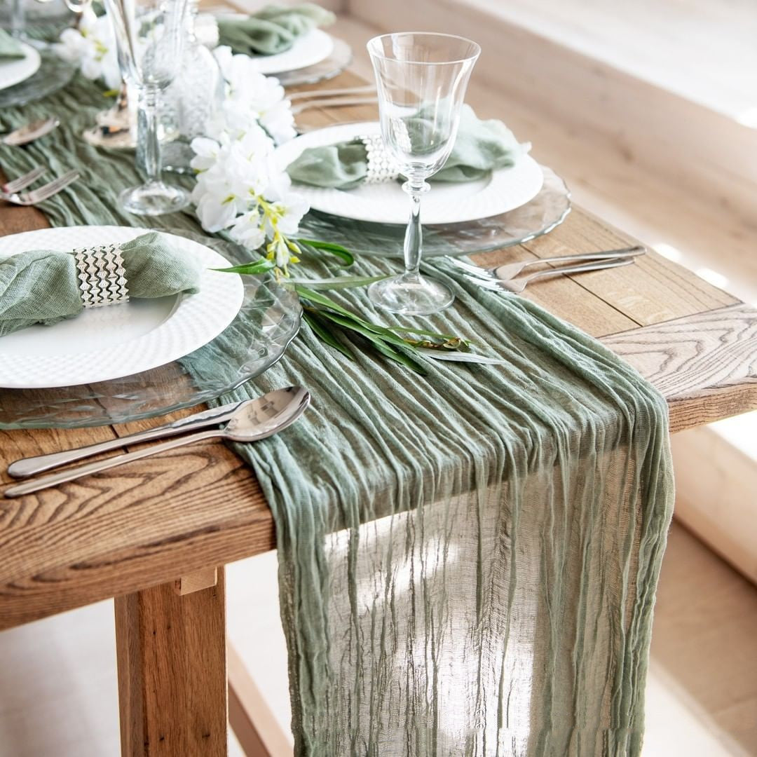 Cloth Scarf Table Runner Birthday