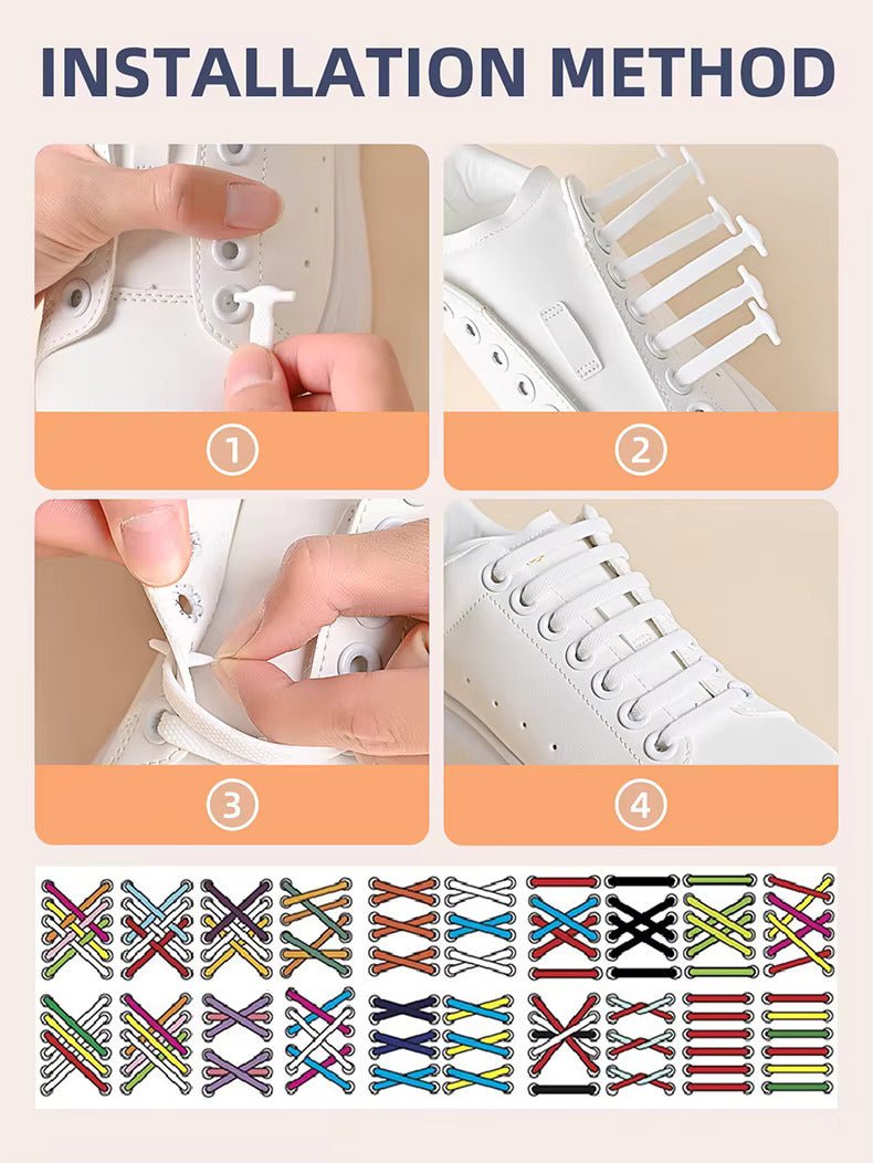 Elastic Shoelace Bands