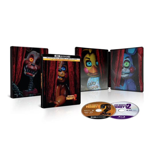 Five Nights at Freddy's 2 - Limited Edition Steelbook (4K Ultra HD + Blu-ray + Digital)