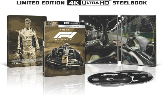 F1: The Movie - Limited Edition Steelbook (4K UHD + Blu-ray)