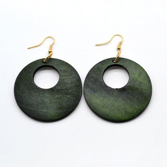 Original Fashion Wood Earrings Ornament