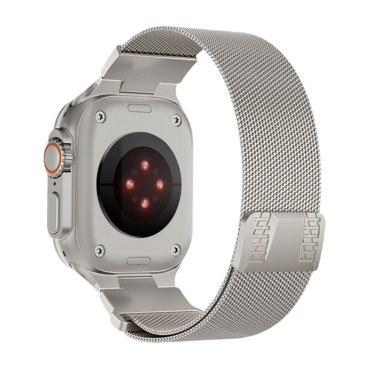 Simple And Fashionable Solid Color Stainless Steel Strap