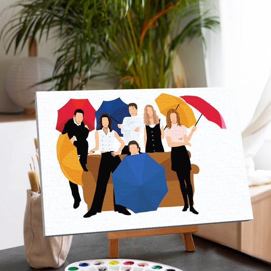 Friends - Paint By Numbers Kit