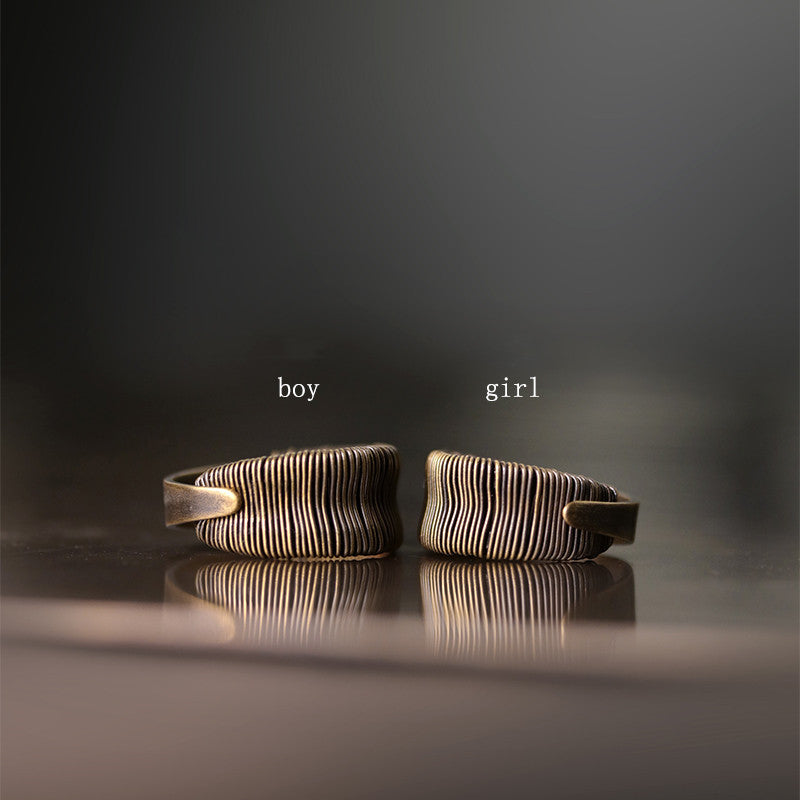 Vintage Copper Wire Wrapped Ring