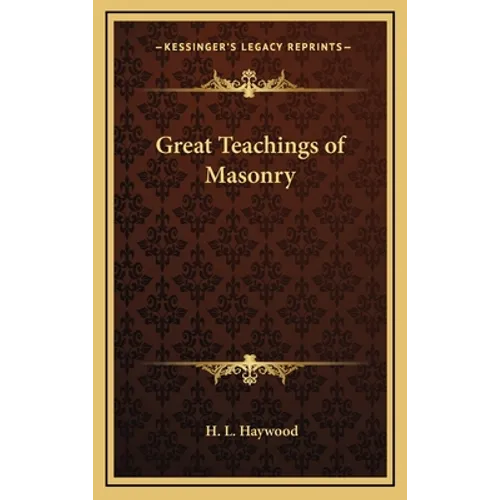 Great Teachings of Masonry