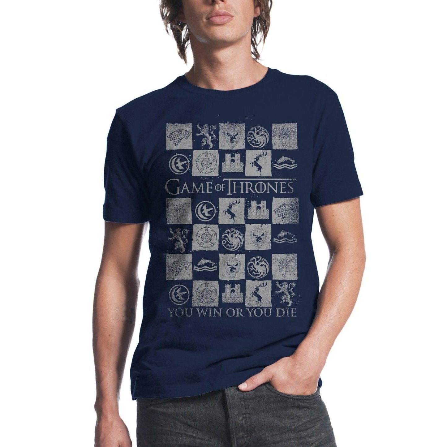 Game of Thrones You Win or You Die Crests T-Shirt