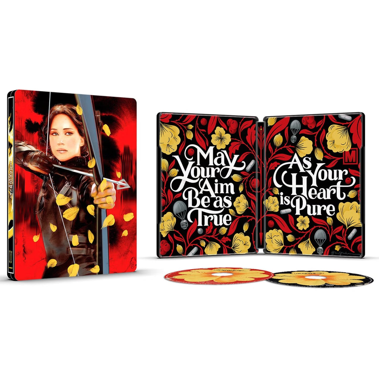 The Hunger Games - Ultimate Steelbook Collection (4K UHD + Blu-Ray + Digital)