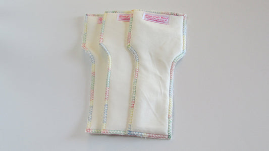 100% organic bamboo inserts set of three