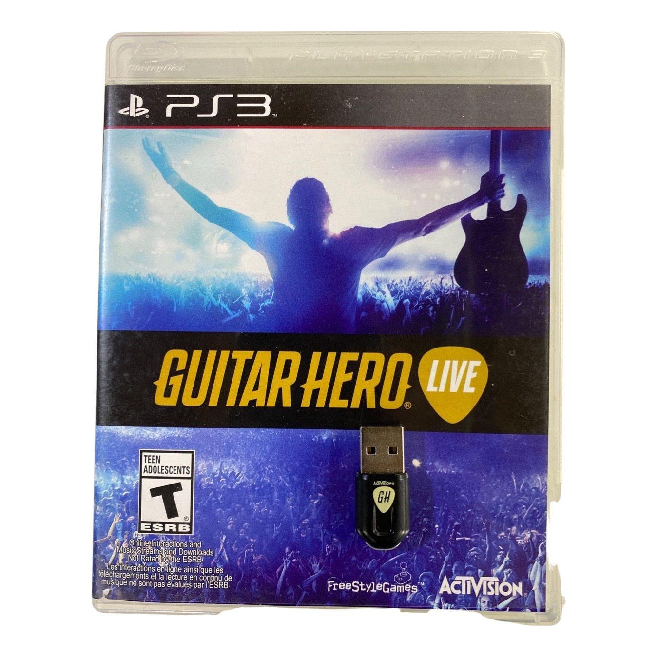 Relive the Glory - Guitar Hero Live PS3 Bundle