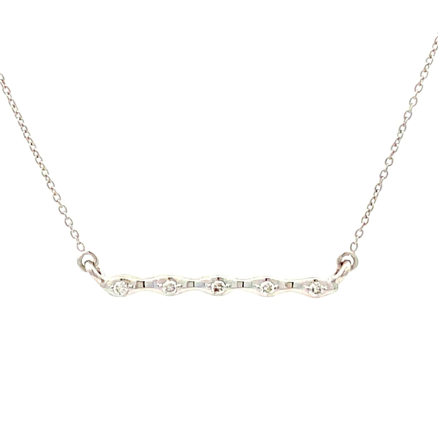 .05ct Diamond Fashion Pendants 14KT White Gold