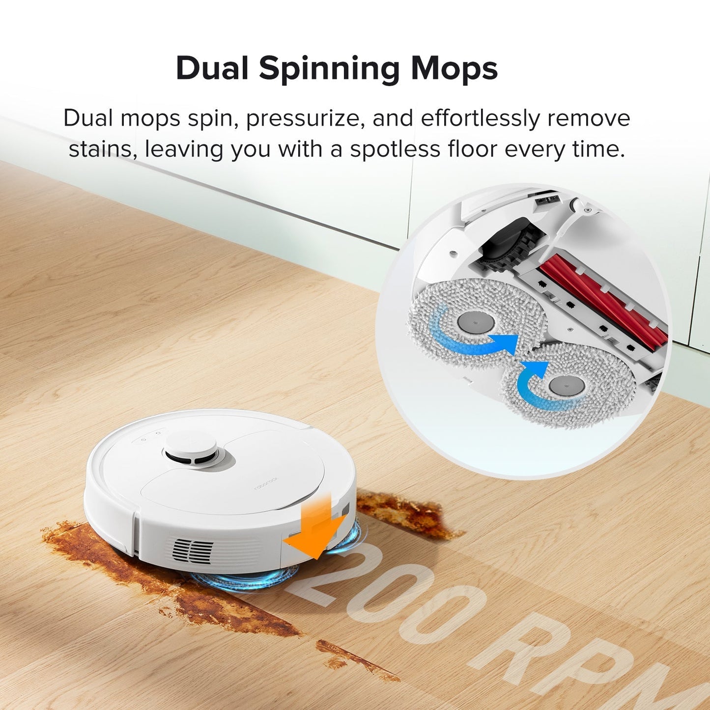 【Certified Refurbished 90% New】Roborock Qrevo Robot Vacuum with Multifunctional Dock