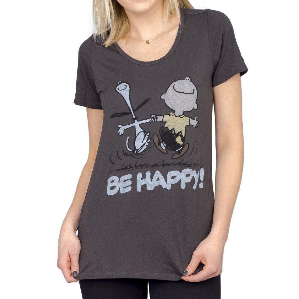 Junk Food Peanuts Be Happy T-Shirt