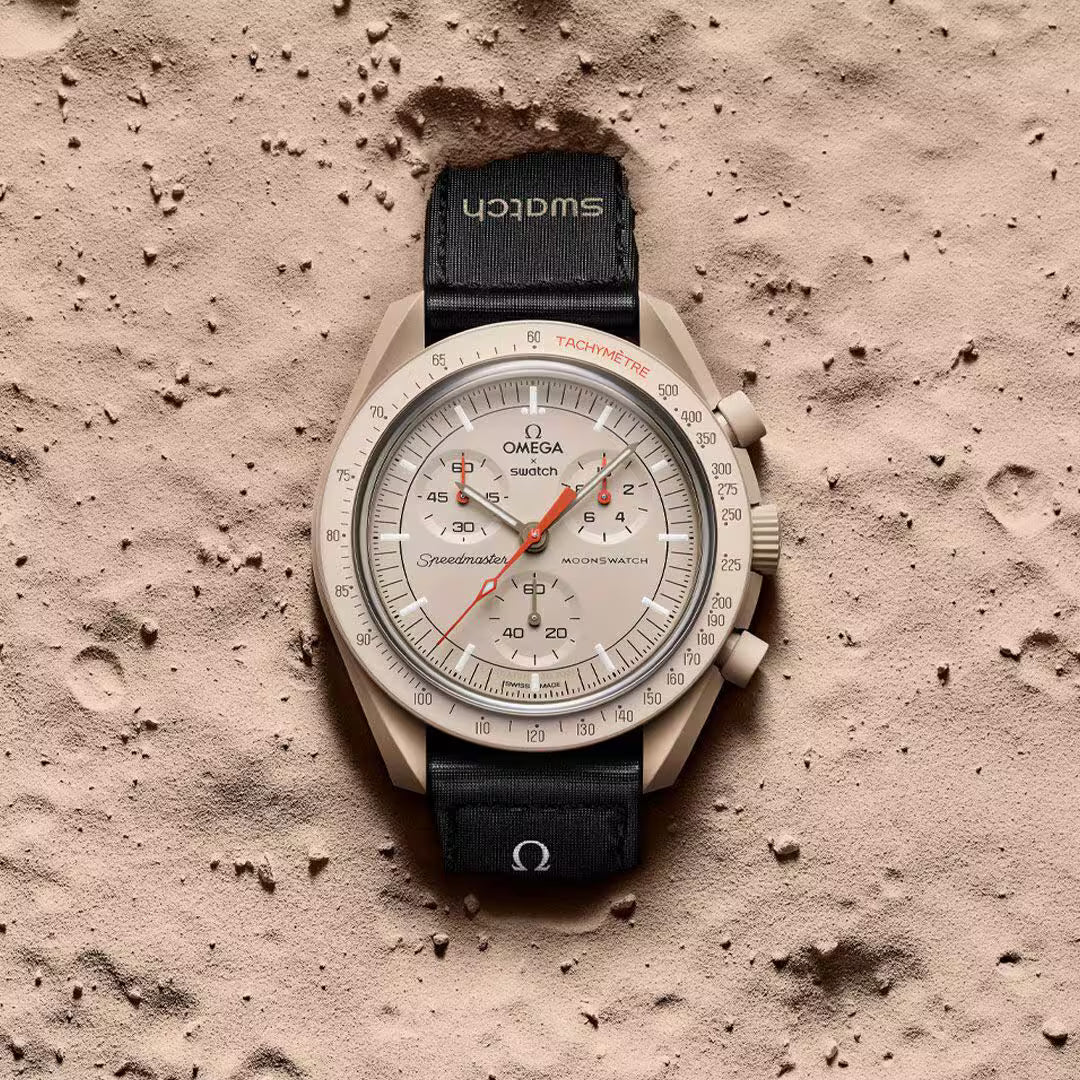 Omega x Swatch Bioceramic MoonSwatch Collection – All Colors Available – Mission to the Moon, Mars, Jupiter, Saturn, Venus, Mercury, Earth, Uranus, Neptune, Pluto & Sun