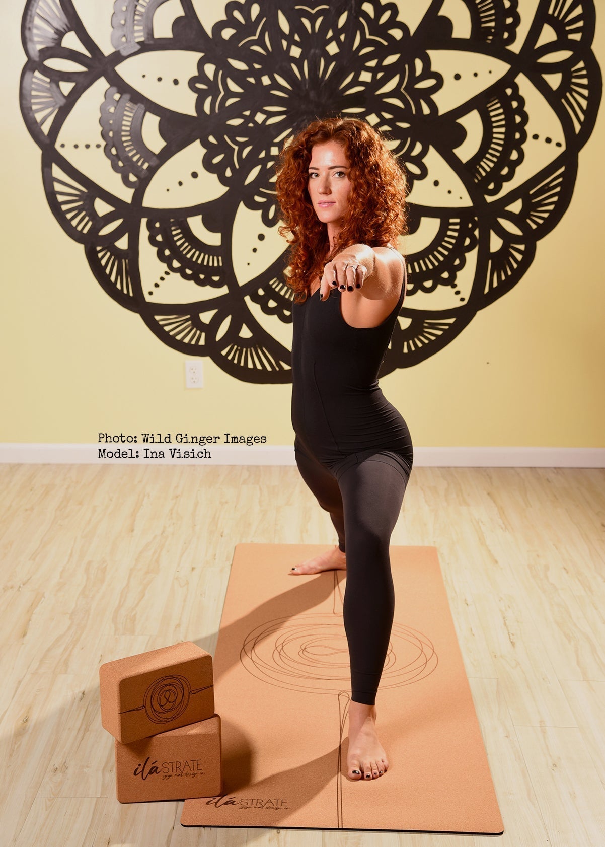 Jūti WANDERER Cork Yoga Mat