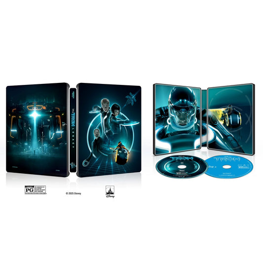 Tron Legacy - Limited Edition Steelbook (4K Ultra HD + Blu-ray + Digital)