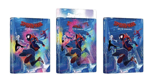 Spider-Man: Into the Spider-Verse - Manta Lab Exclusive Steelbook [Full Slip] (4K UHD + Blu-ray)