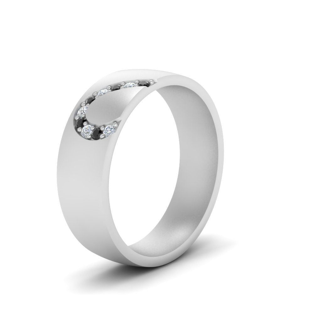 Mens Anniversary Band With Diamonds