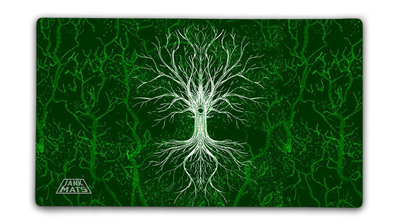 Mono Green Gaming Mat