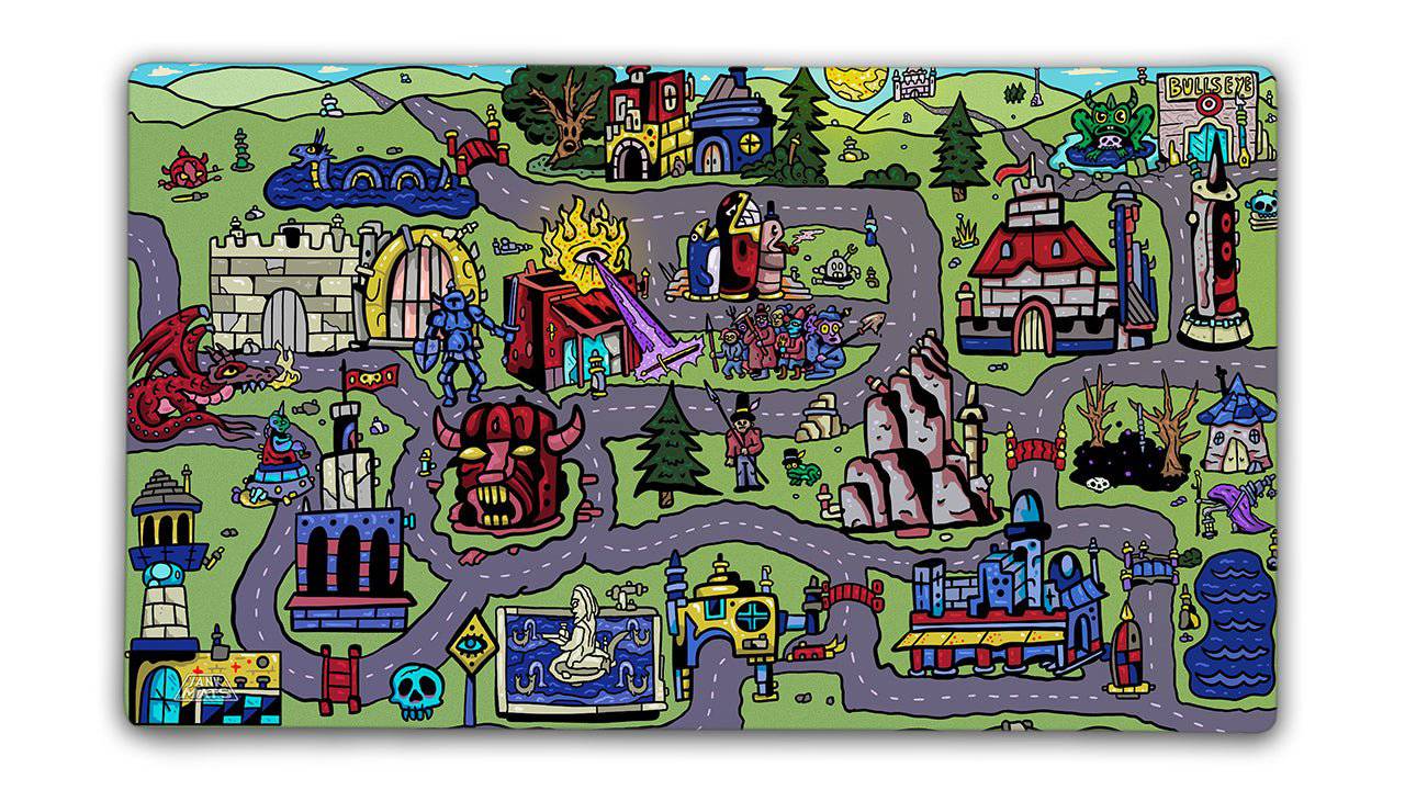 Command Your Game - My Town Playmat Bundle