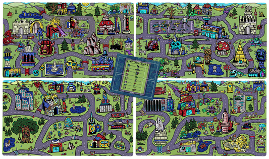 Command Your Game - My Town Playmat Bundle