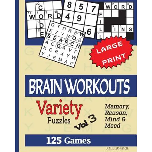 BRAIN WORKOUTS (Variety) Puzzles Vol 3