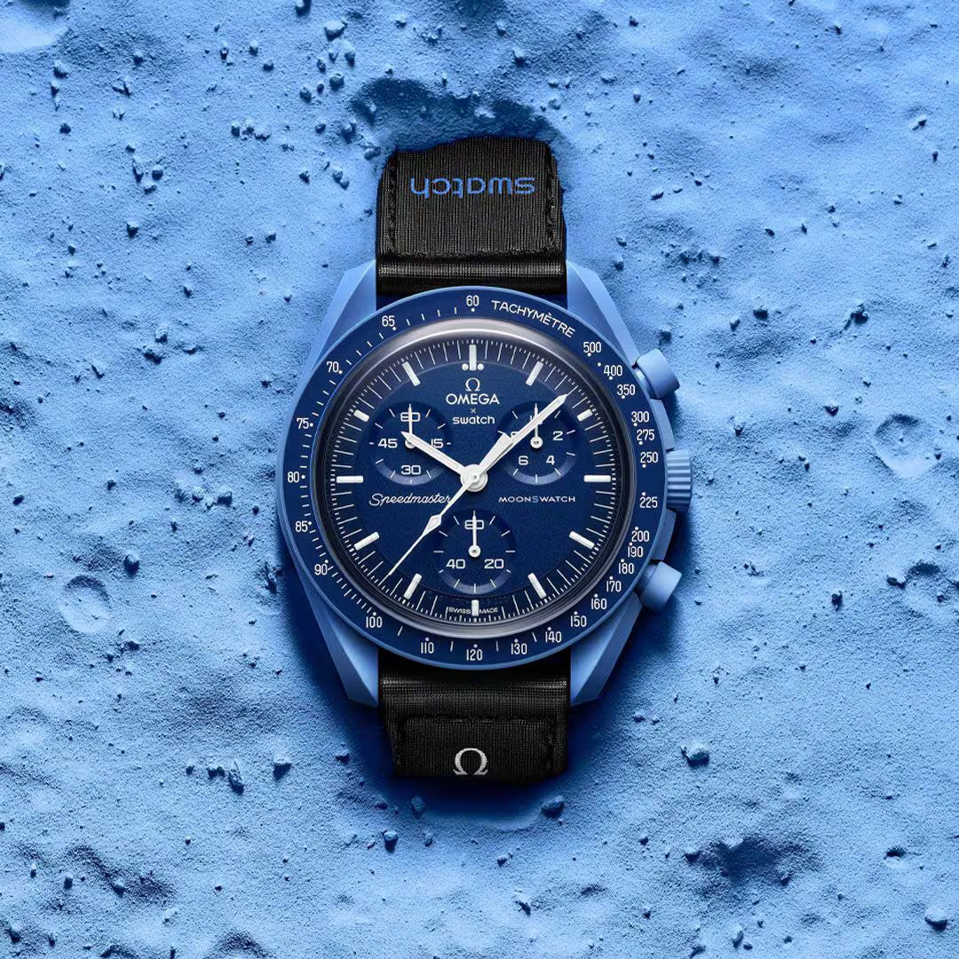 Omega x Swatch Bioceramic MoonSwatch Collection – All Colors Available – Mission to the Moon, Mars, Jupiter, Saturn, Venus, Mercury, Earth, Uranus, Neptune, Pluto & Sun