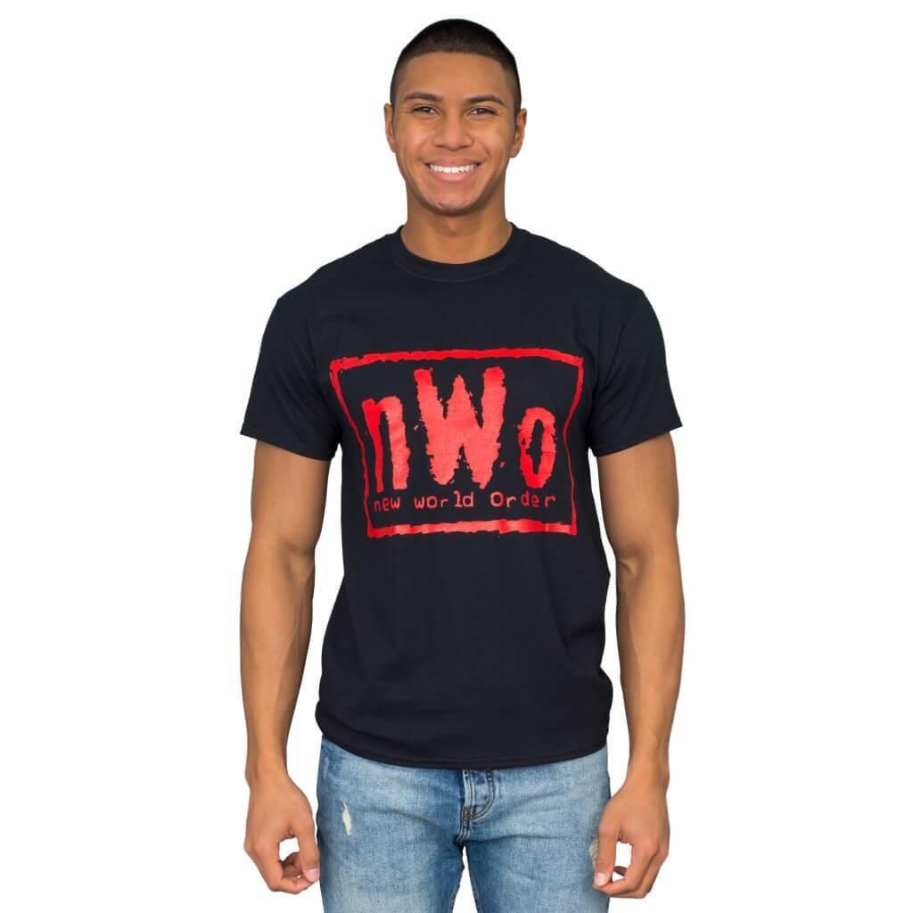 New World Order Red Ink Black T-shirt