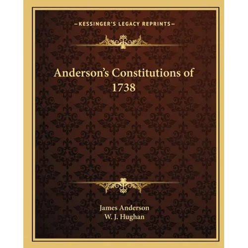 Anderson's Constitutions of 1738