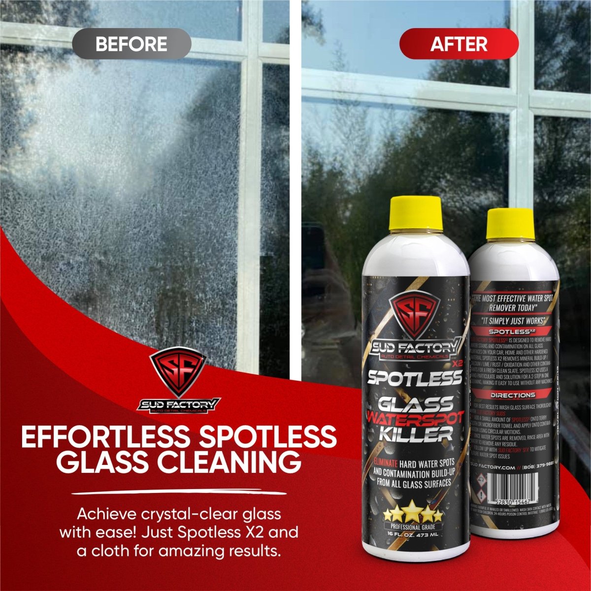 Restore Clarity - Paint & Glass Waterspot Kit