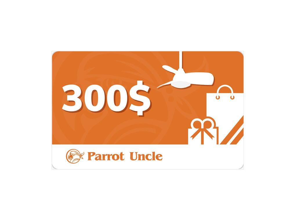 Parrot Uncle Gift Cards