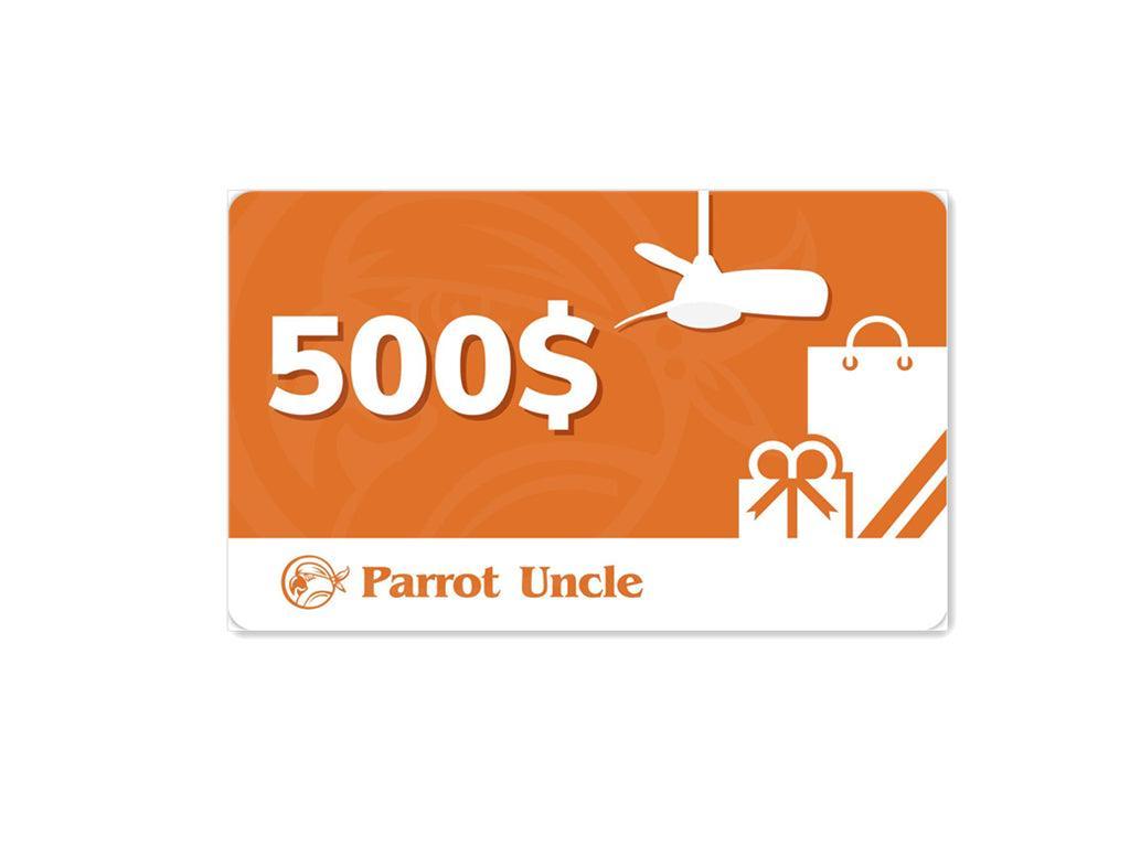 Parrot Uncle Gift Cards