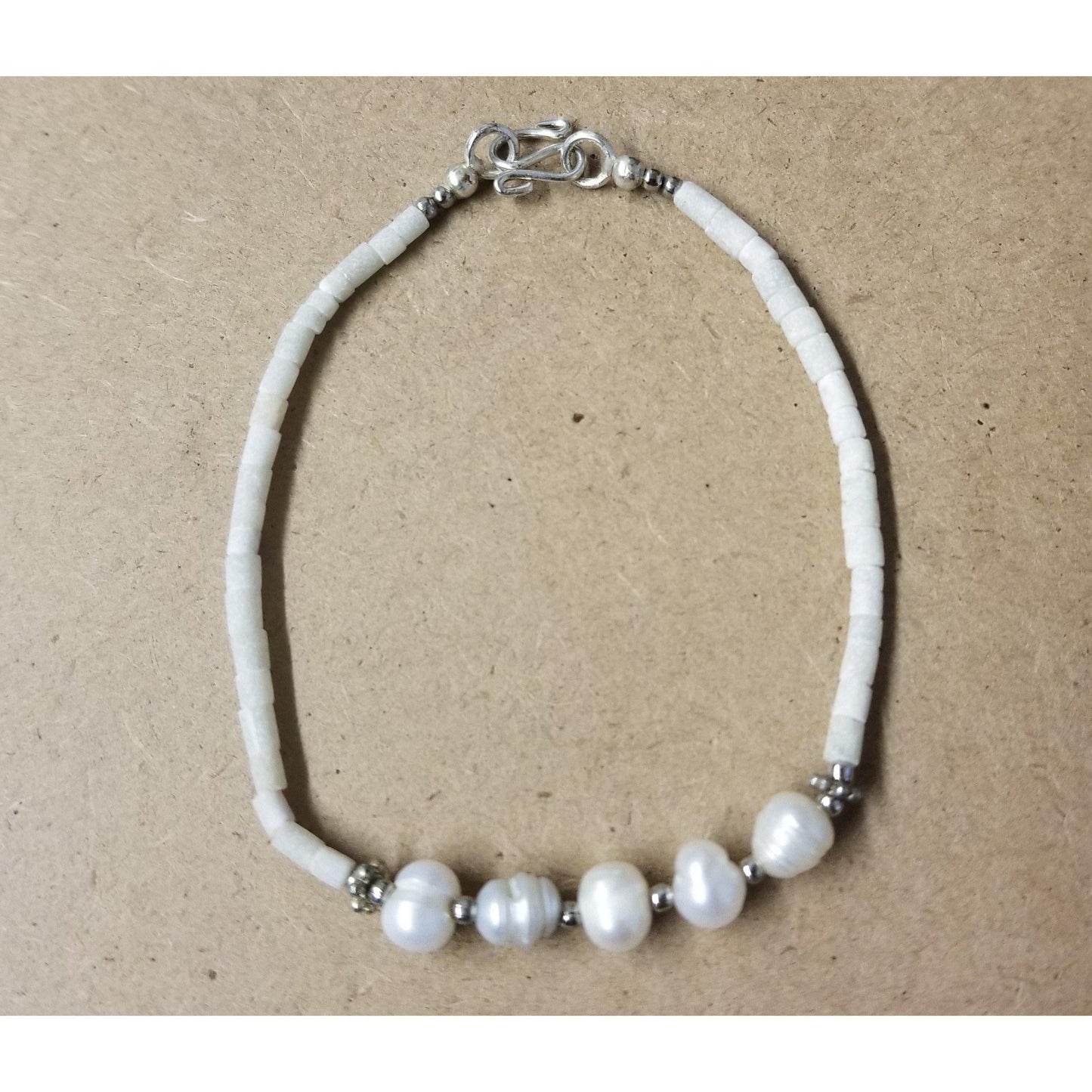 Pearl and Stone Bracelet - Thailand