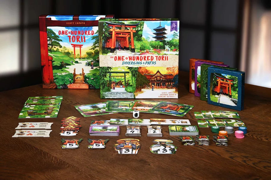 One Hundred Torii: Diverging Paths - Board Game