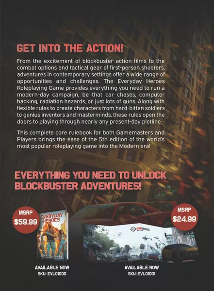 Everyday Heroes, The RPG: Core Rulebook