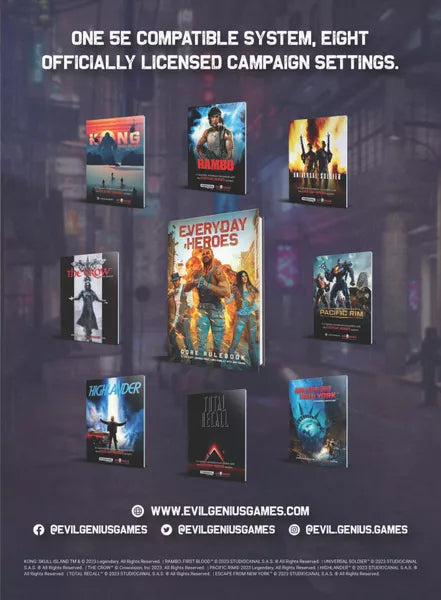 Everyday Heroes, The RPG: Core Rulebook