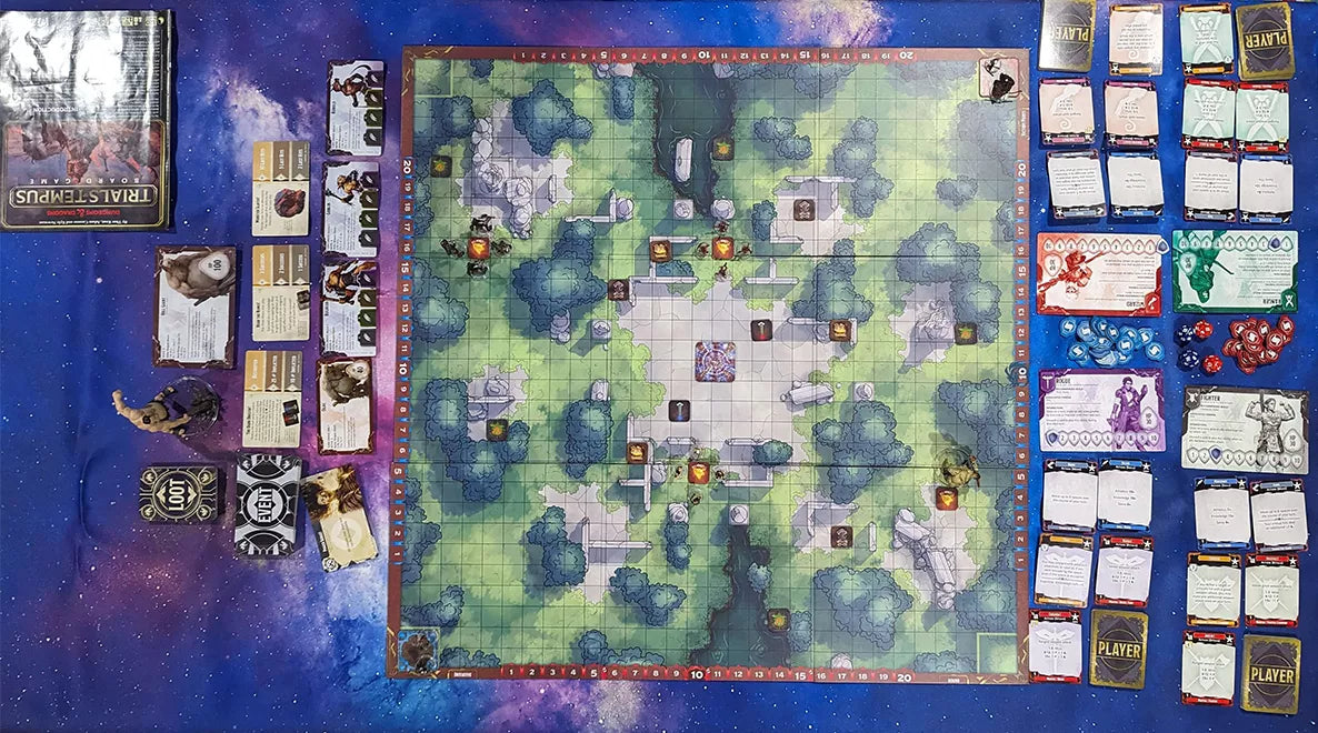 Dungeons & Dragons: Trials of Tempus Board Game - Premium Edition - Board Game