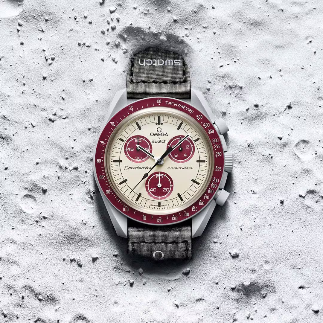 Omega x Swatch Bioceramic MoonSwatch Collection – All Colors Available – Mission to the Moon, Mars, Jupiter, Saturn, Venus, Mercury, Earth, Uranus, Neptune, Pluto & Sun