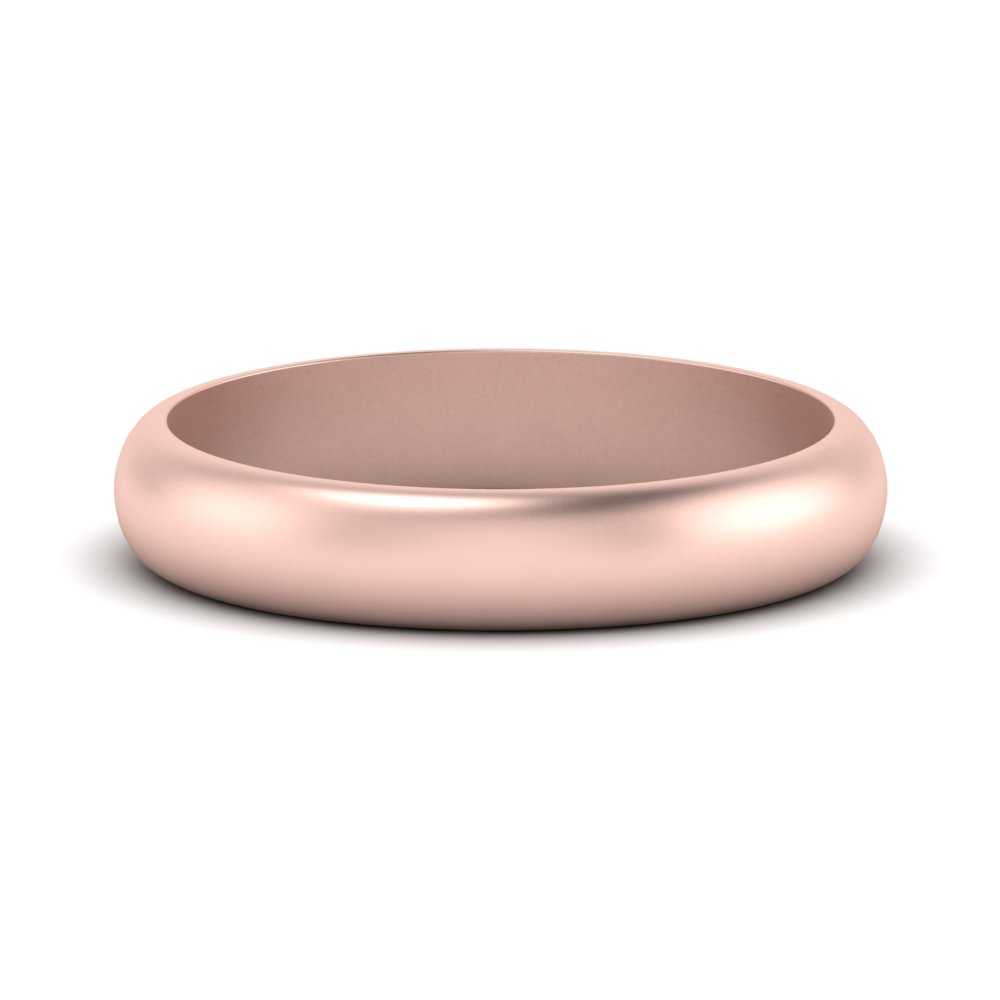 Low Dome 6mm Men Wedding Band