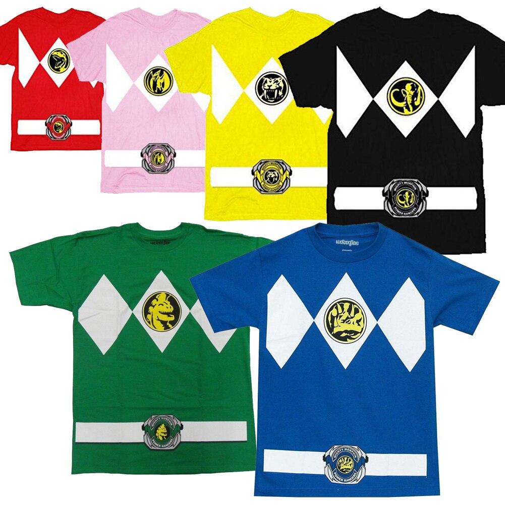 Power Rangers Costume Adult T-Shirt