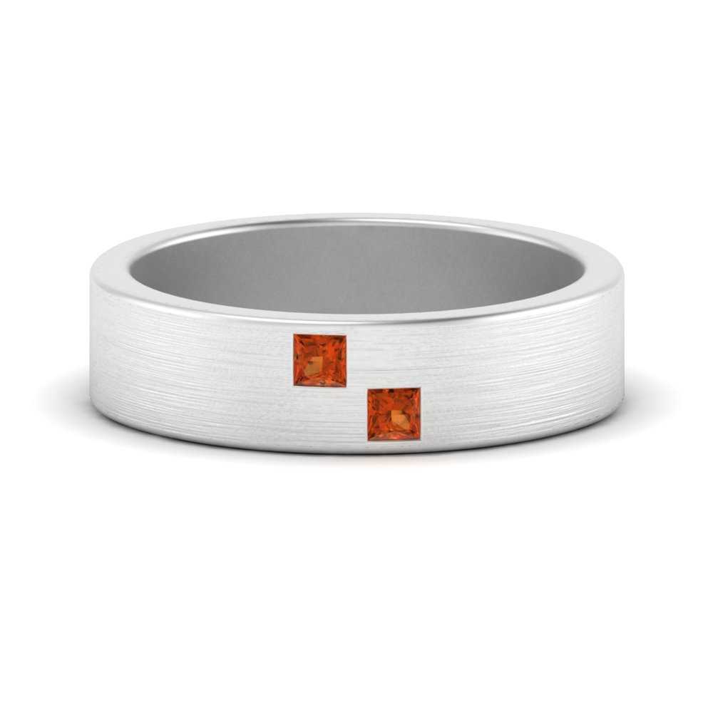 Princess Cut Brush Finish Band