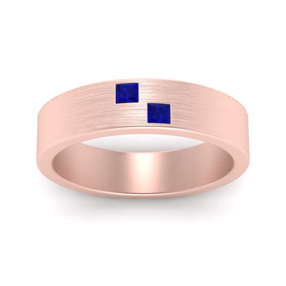 Princess Cut Brush Finish Band