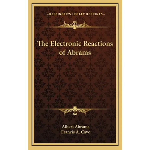 The Electronic Reactions of Abrams