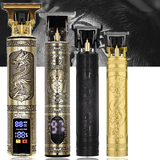 T9 RetroTrim by OHS – Cordless Vintage Hair Clipper & Beard Trimmer for Men | Fast Charging, Precision Cutting, Washable Blade, Pro Barber Style - THOOBO!