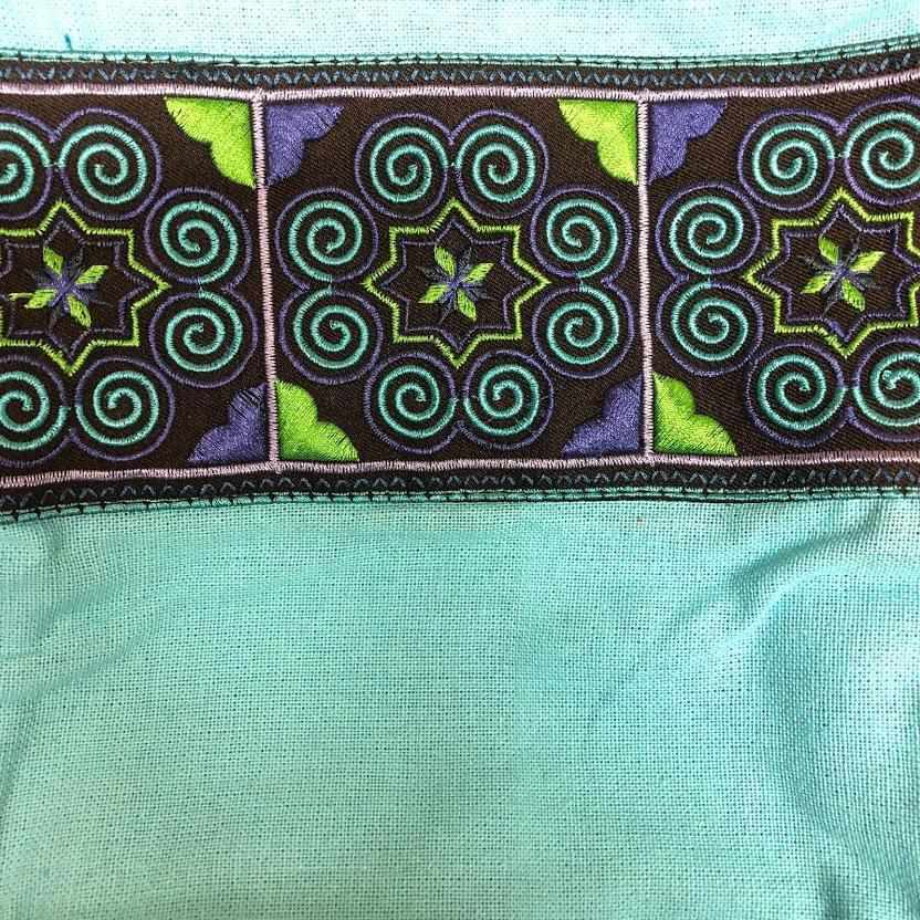 Reina Embroidered Pillow Cover - Thailand