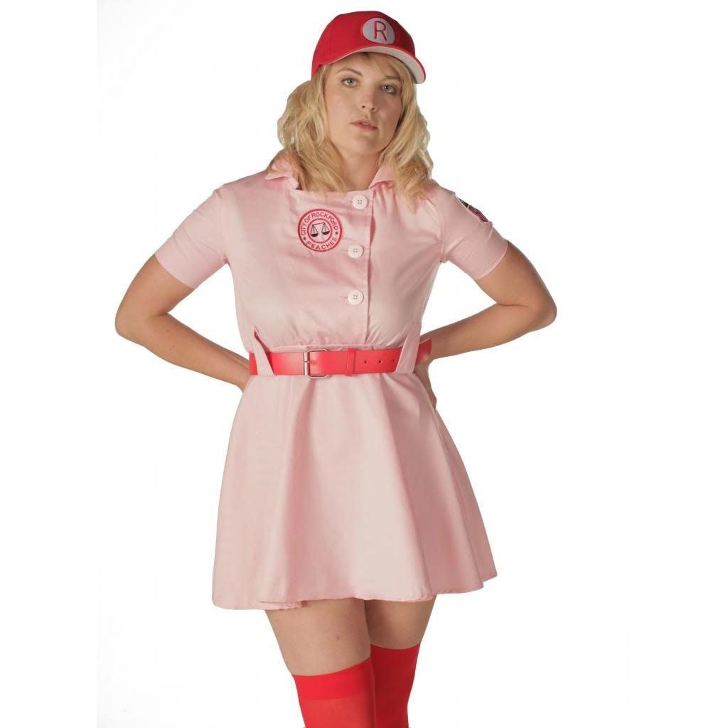 Rockford Peaches AAGPBL Baseball Halloween Costume Dress
