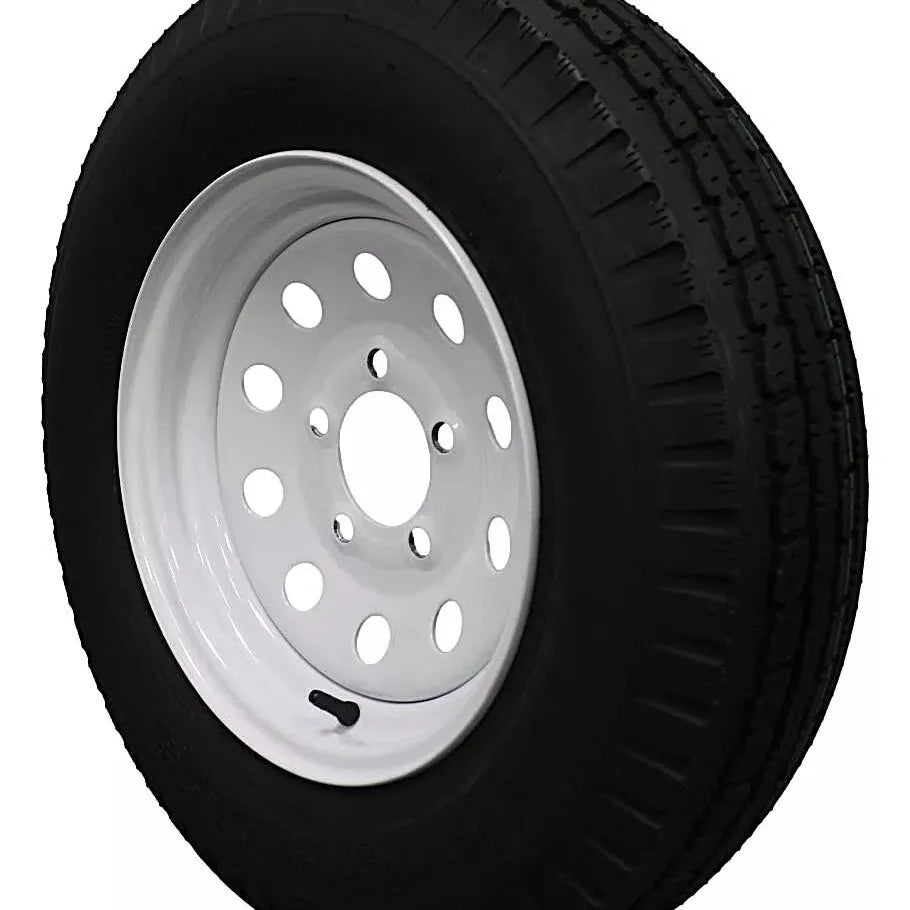 (Single Assembly) Antego Tire and Wheel 175/80D13 Trailer Tire – Reinforced 6-Ply-Ply Design, 13.0-Inch Rim – Built for Long-Distance Hauling & Stability | A130454500116206ST17580D13