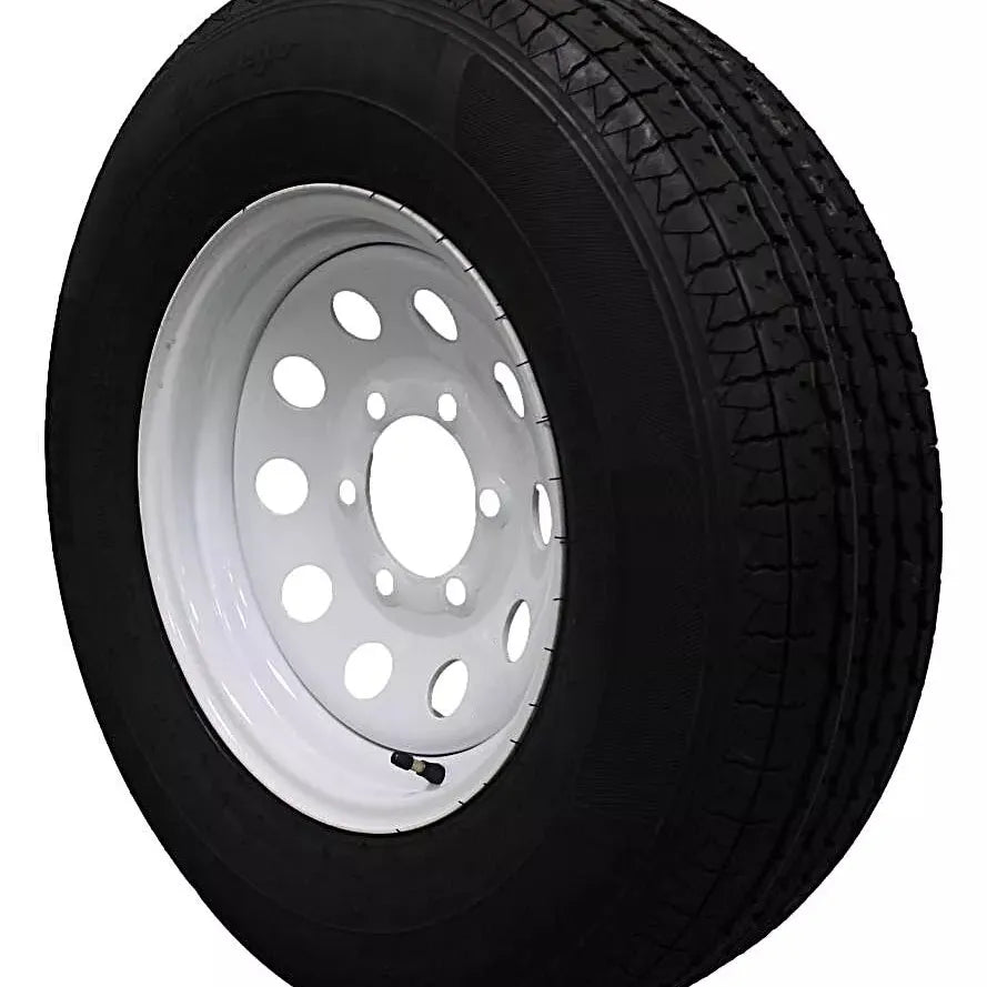 (Set of 2) Antego Tire and Wheel 225/75R15 Trailer Tire – Reinforced 10-Ply-Ply Design, 15.0-Inch Rim – Built for Long-Distance Hauling & Stability | A15604520116110ST22575R15-B2